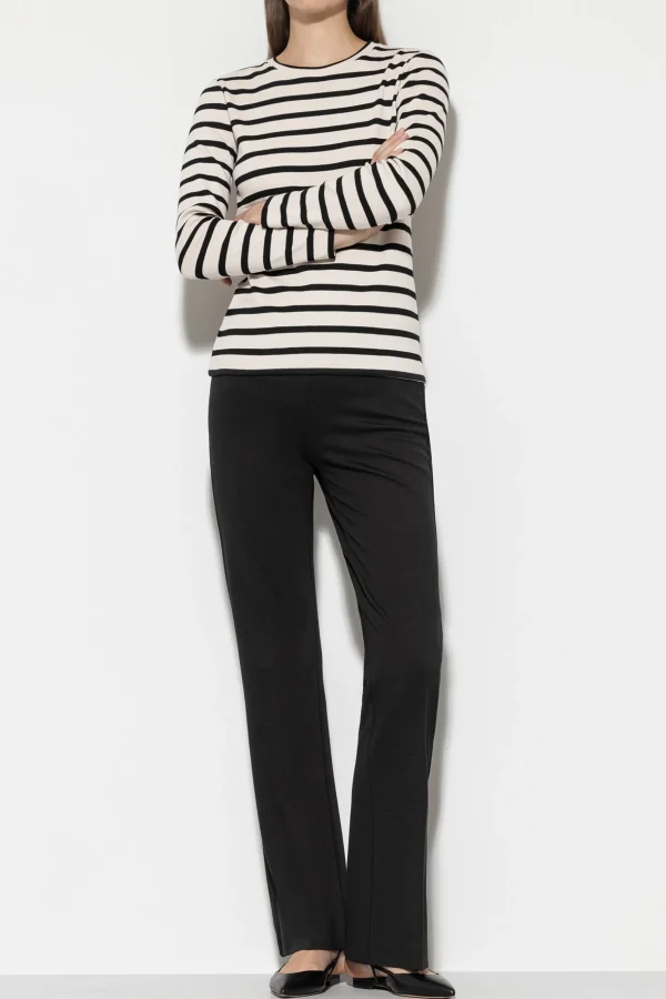 Sets | Hosen-LUISA CERANO Bootcut Aus Punto-Milano