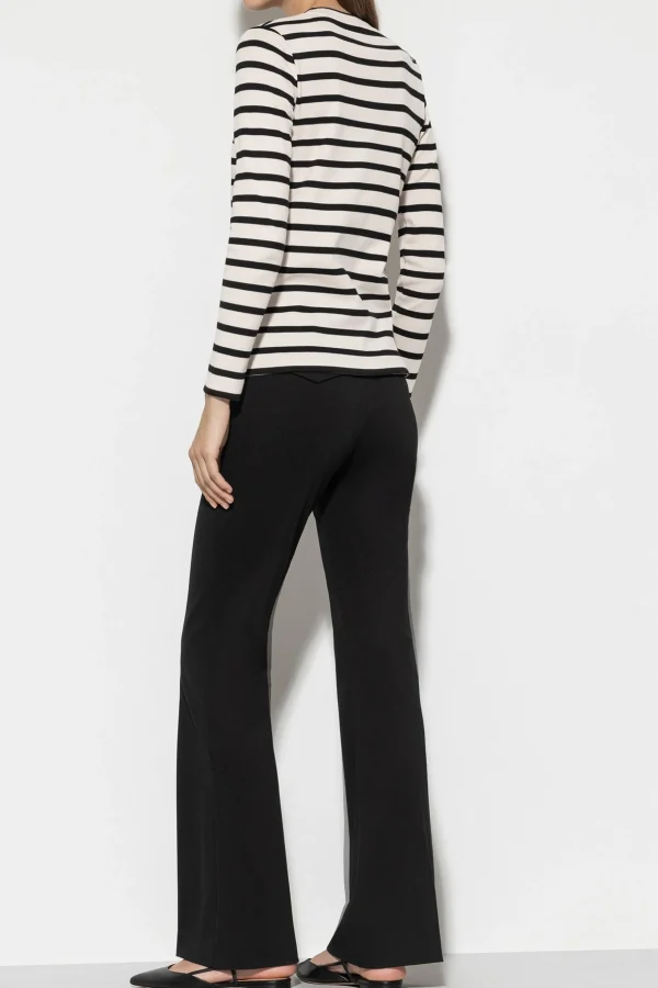 Sets | Hosen-LUISA CERANO Bootcut Aus Punto-Milano