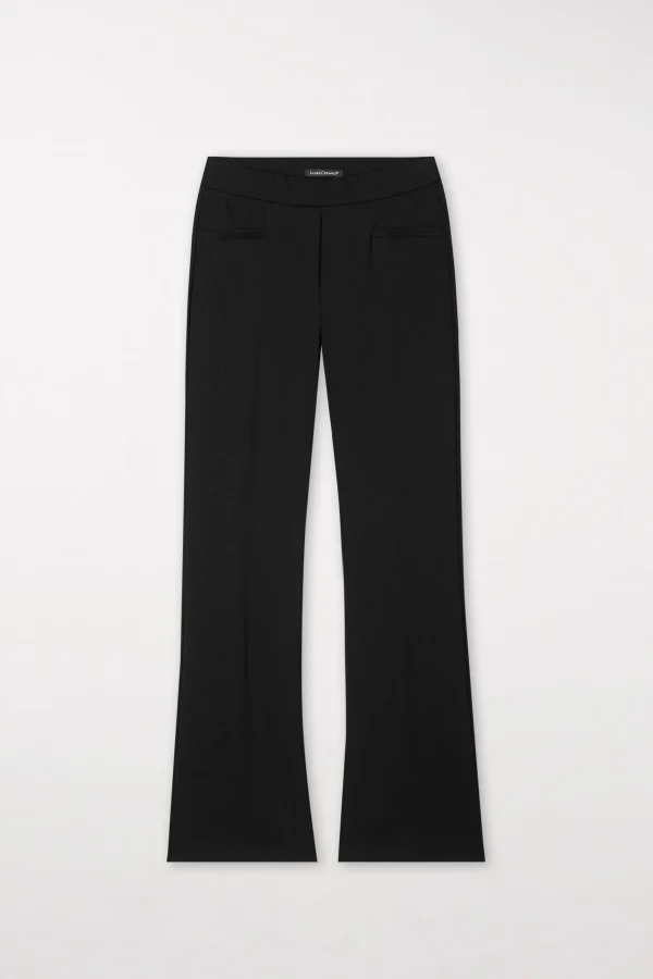 Sets | Hosen-LUISA CERANO Bootcut Aus Punto-Milano