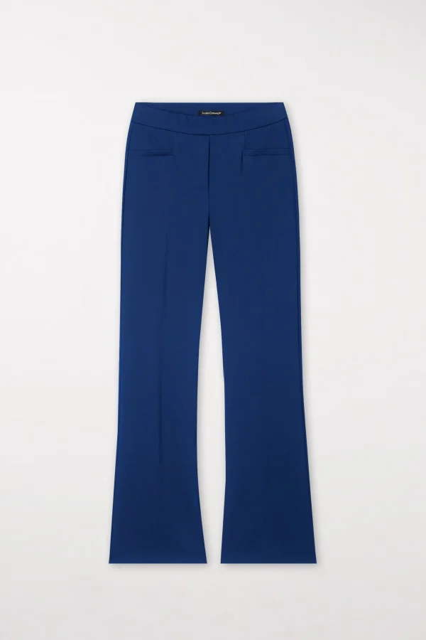 Sets | Hosen-LUISA CERANO Bootcut Aus Punto-Milano