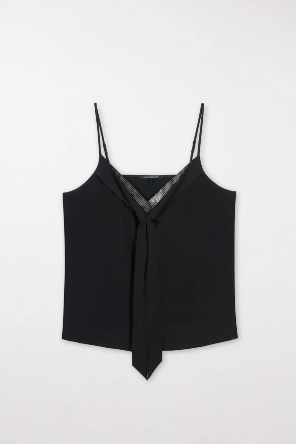 Shirts & Tops-LUISA CERANO Camisole-Top Aus Seiden-Mix