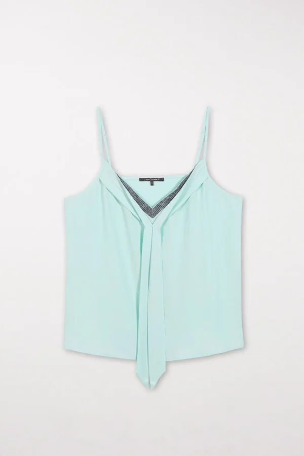 Shirts & Tops-LUISA CERANO Camisole-Top Aus Seiden-Mix