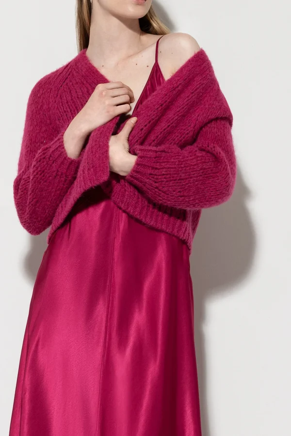 Strick-LUISA CERANO Cardigan Aus Alpaka-Mix