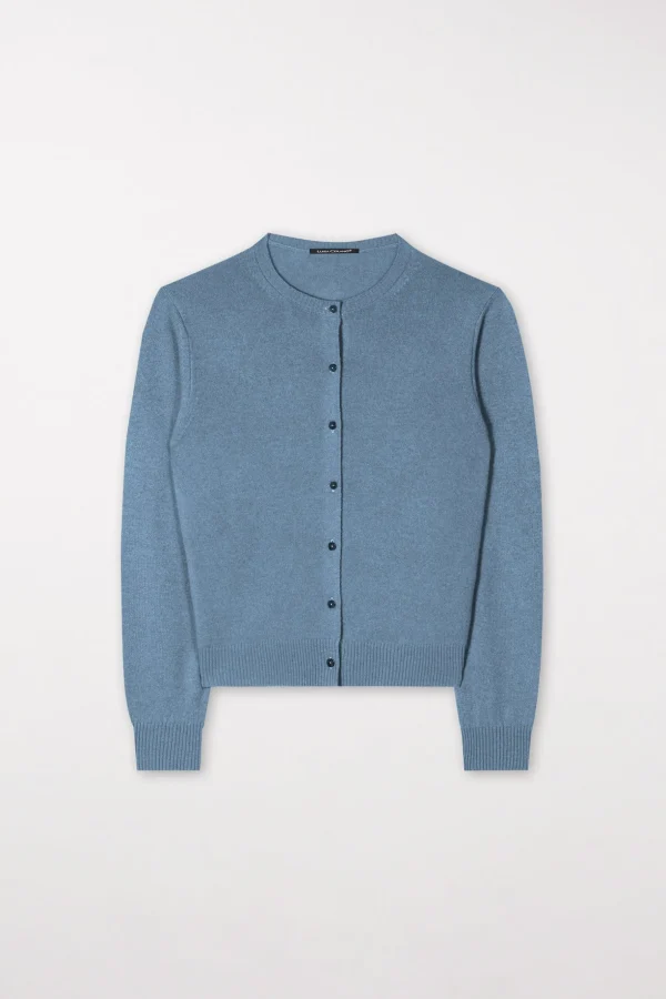 Strick-LUISA CERANO Cardigan Aus Kaschmir-Mix