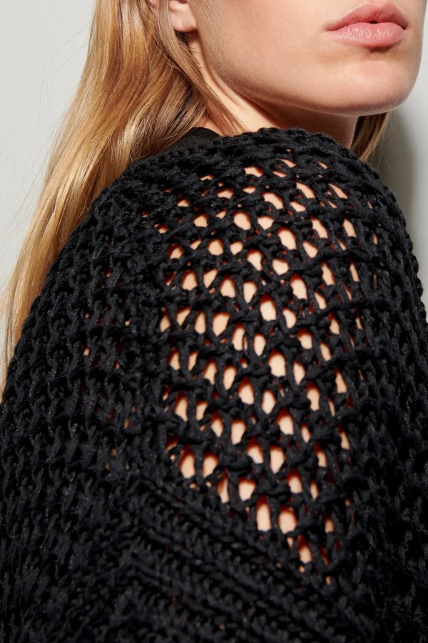 Strick-LUISA CERANO Cardigan Aus Leinen-Mix