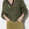 Strick-LUISA CERANO Cardigan Aus Woll-Mix