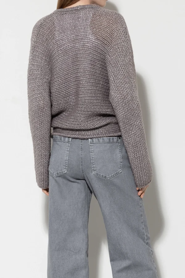 Strick-LUISA CERANO Cardigan Aus Woll-Mix