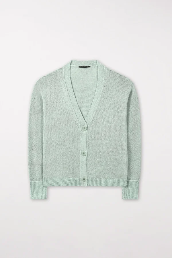 Strick | Sets-LUISA CERANO Cardigan In Parallelo-Optik