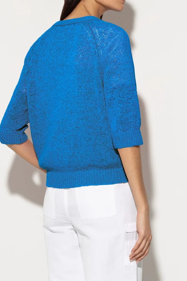 Strick | Sets-LUISA CERANO Cardigan Mit Verkürztem Ärmel
