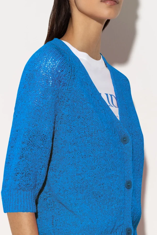 Strick | Sets-LUISA CERANO Cardigan Mit Verkürztem Ärmel