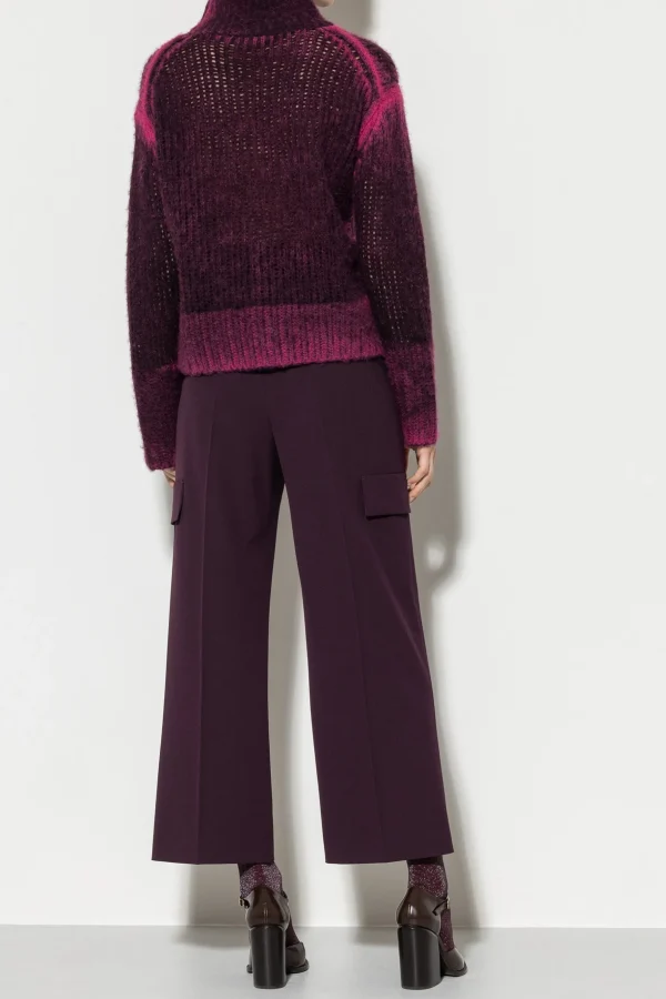 Hosen-LUISA CERANO Cargo-Pants Mit Bundfalte