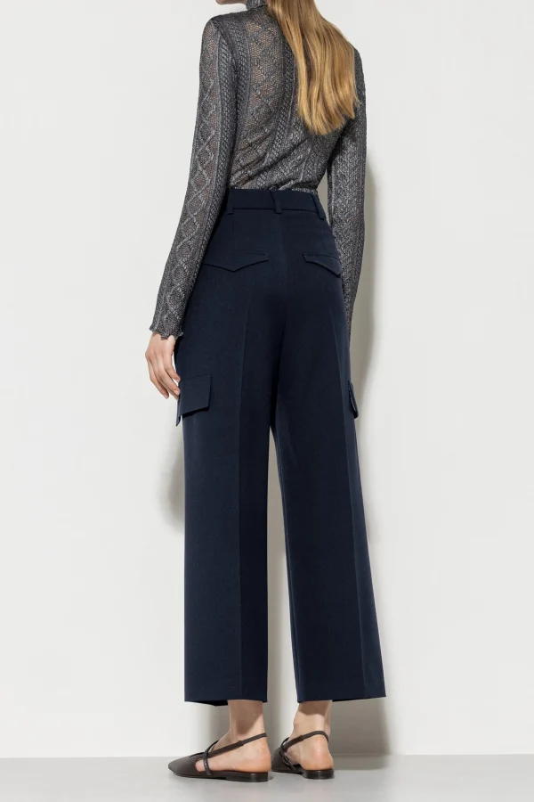 Hosen-LUISA CERANO Cargo-Pants Mit Bundfalte