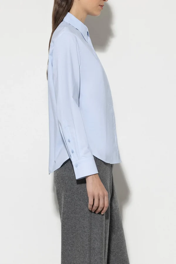 Blusen-LUISA CERANO Chambray-Hemdbluse