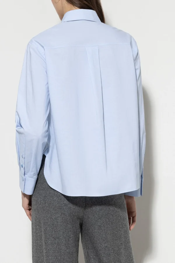 Blusen-LUISA CERANO Chambray-Hemdbluse