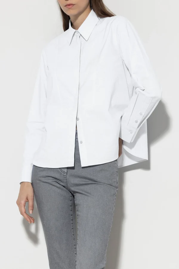 Blusen-LUISA CERANO Chambray-Hemdbluse
