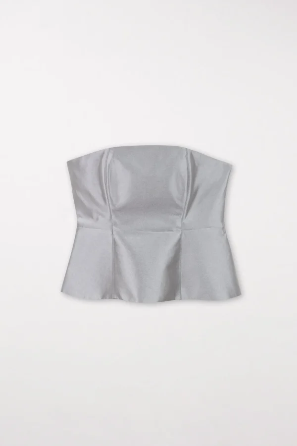 Sets | Shirts & Tops-LUISA CERANO Corsage Aus Seiden-Mix