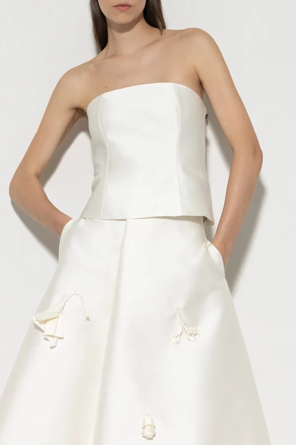 Sets | Shirts & Tops-LUISA CERANO Corsage Aus Seiden-Mix