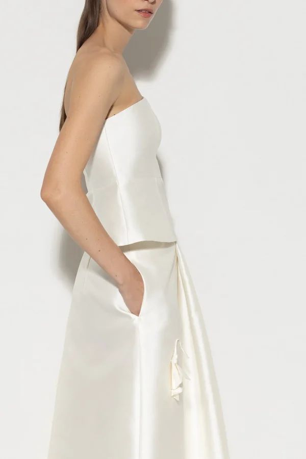 Sets | Shirts & Tops-LUISA CERANO Corsage Aus Seiden-Mix