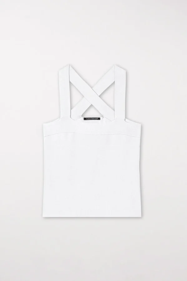 Strick-LUISA CERANO Crossover-Stricktop