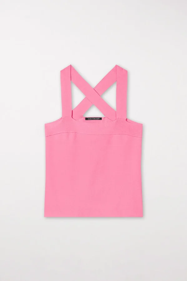 Strick-LUISA CERANO Crossover-Stricktop