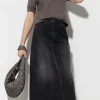 Röcke | Denim-LUISA CERANO Denim-Rock black