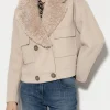 Jacken & Mäntel-LUISA CERANO Doubelface-Cabanjacke
