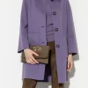 Jacken & Mäntel-LUISA CERANO Doubleface-Mantel mauve