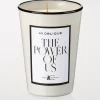 Accessoires-LUISA CERANO Duftkerze "THE POWER OF US" off-white