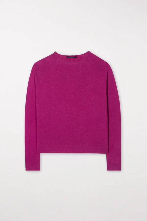 Strick-LUISA CERANO Feinstrick-Pulli Mit Boxy-Fit