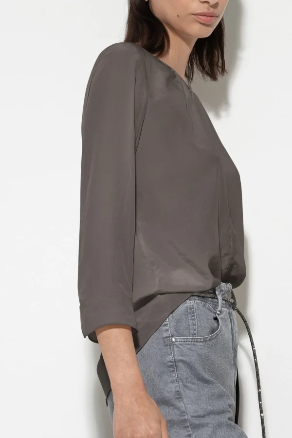 Blusen-LUISA CERANO Fließendes Blusenshirt