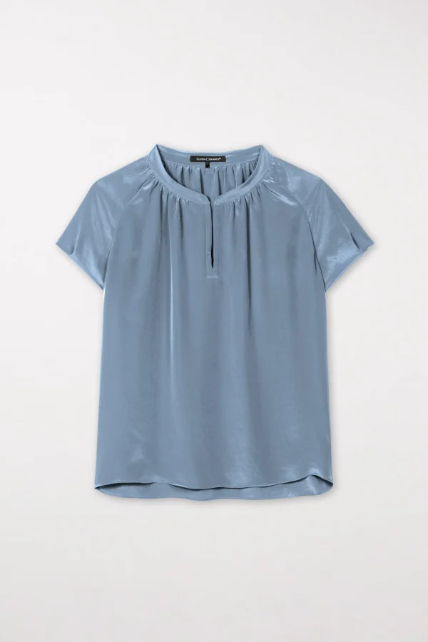 Shirts & Tops | Blusen-LUISA CERANO Fließendes Tunikatop