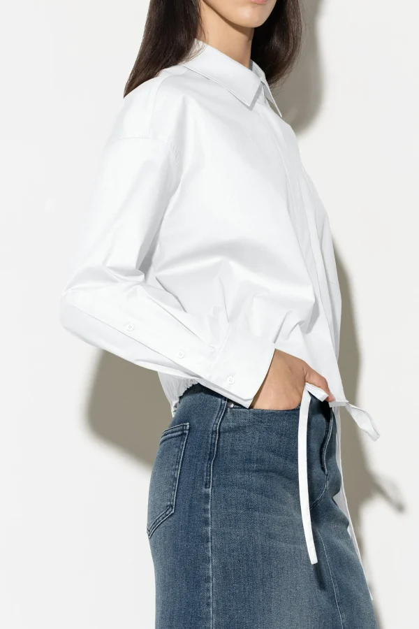 Blusen-LUISA CERANO Gabardine-Blousonbluse
