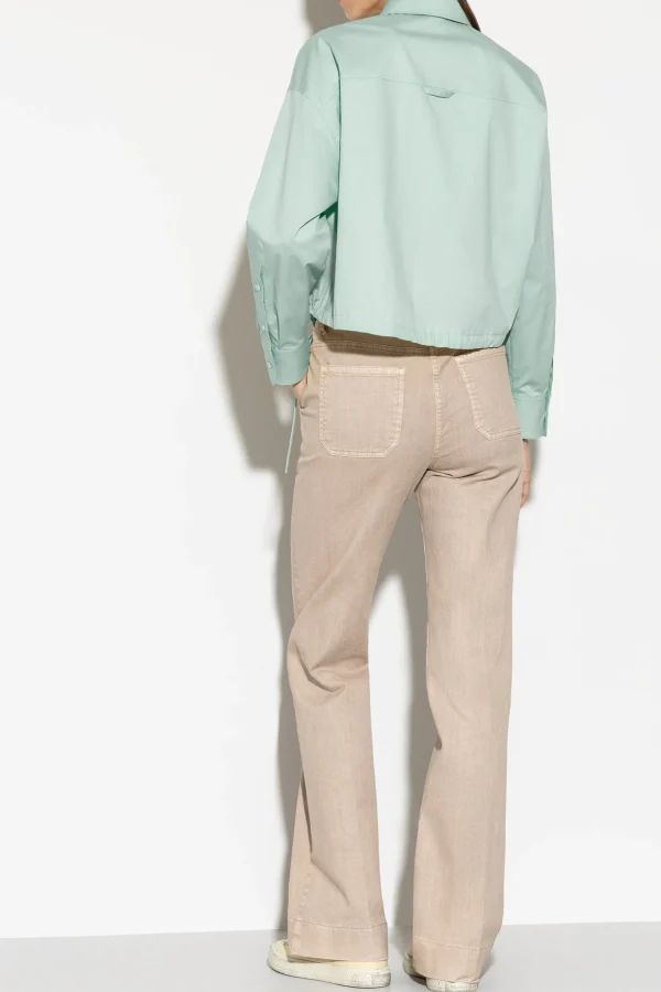 Blusen-LUISA CERANO Gabardine-Blousonbluse