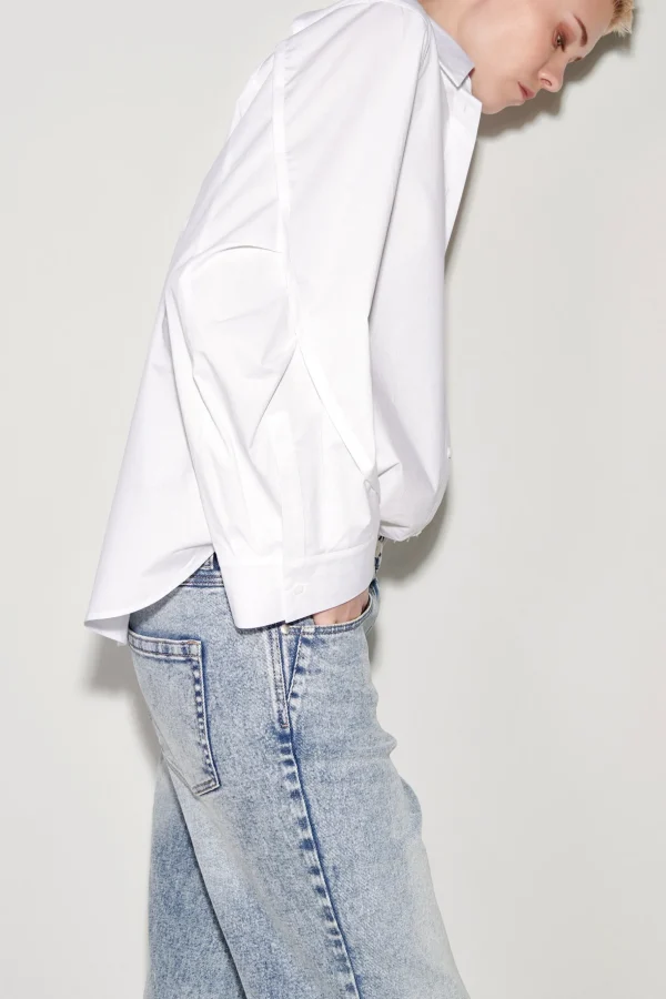 Blusen-LUISA CERANO Gabardine-Hemdbluse