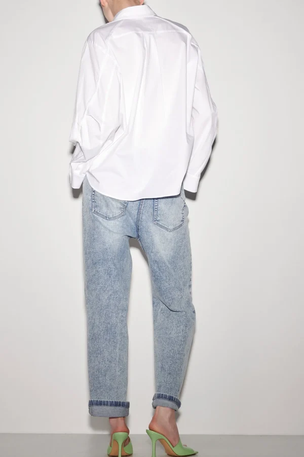 Blusen-LUISA CERANO Gabardine-Hemdbluse