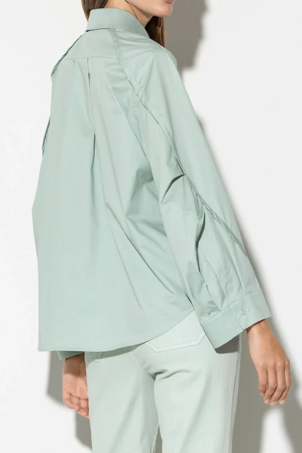 Blusen-LUISA CERANO Gabardine-Hemdbluse