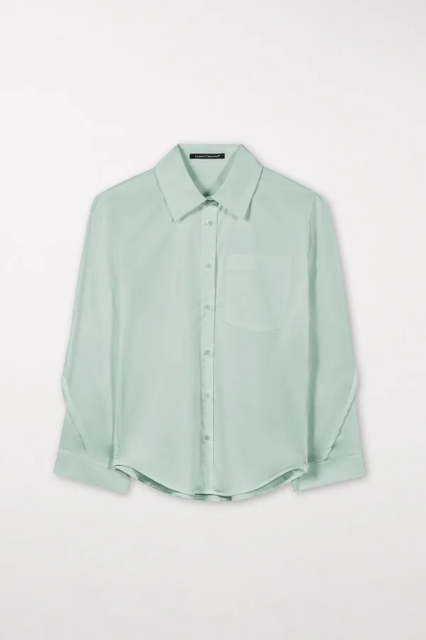 Blusen-LUISA CERANO Gabardine-Hemdbluse