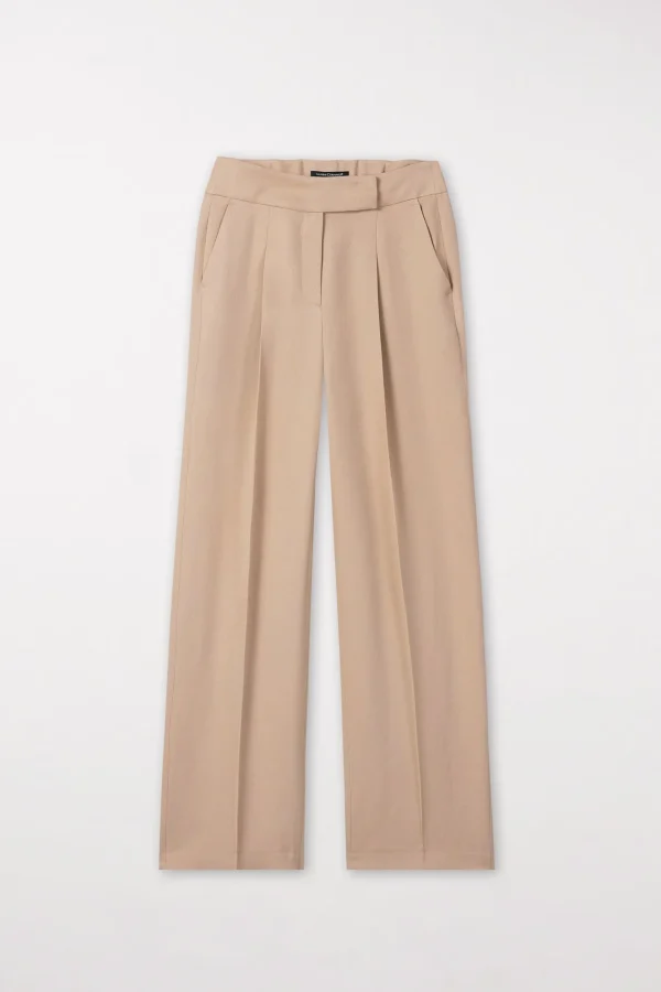 Sets | Hosen-LUISA CERANO Gabardine-Wideleg-Pants