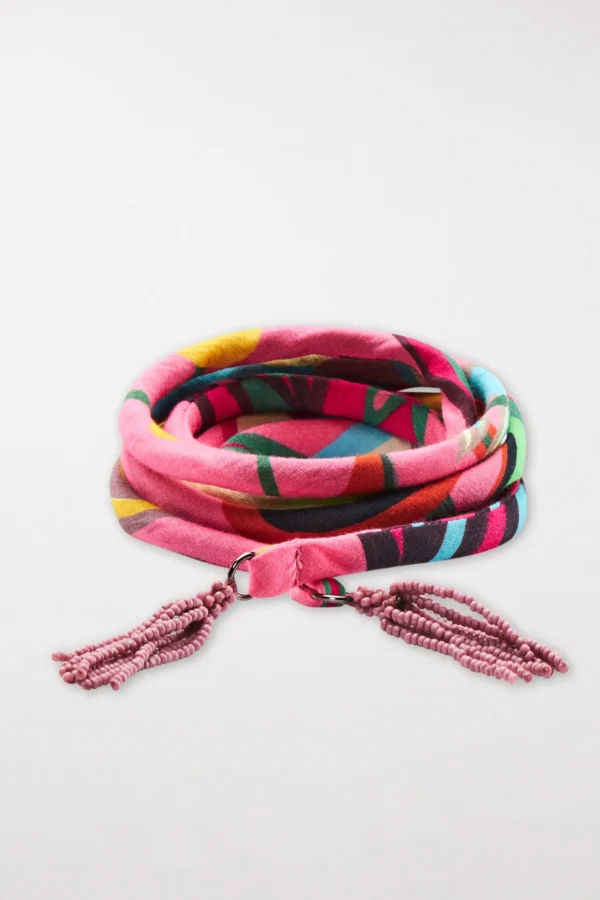 Accessoires-LUISA CERANO Gürtel Mit Caribbean-Print