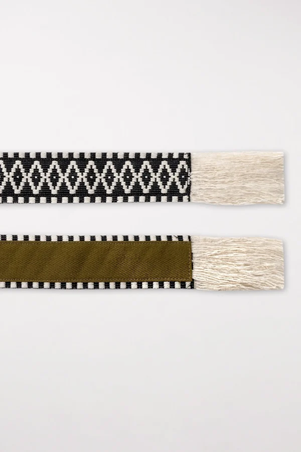 Accessoires-LUISA CERANO Gürtel Mit Ethno-Muster multi