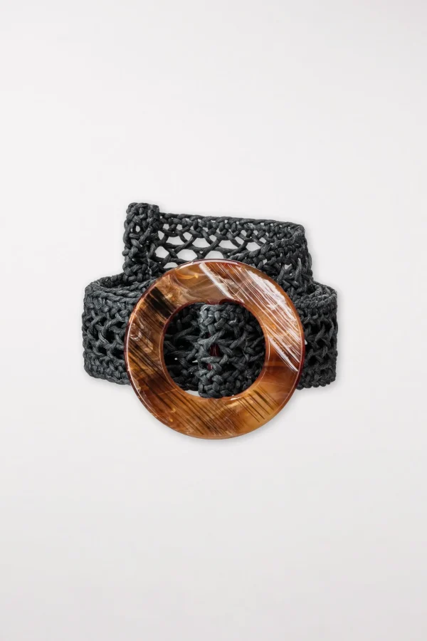 Accessoires-LUISA CERANO Gürtel Mit Lochstruktur