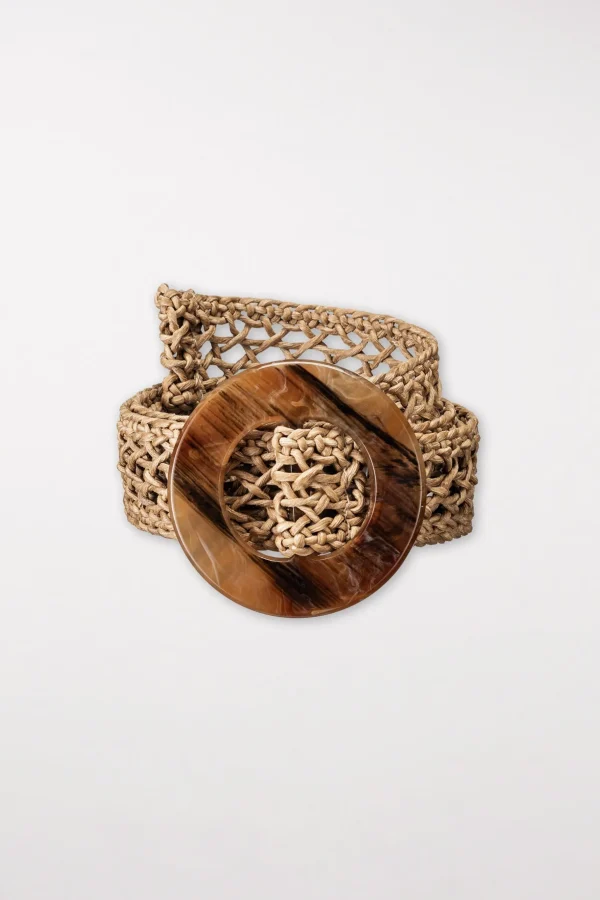 Accessoires-LUISA CERANO Gürtel Mit Lochstruktur