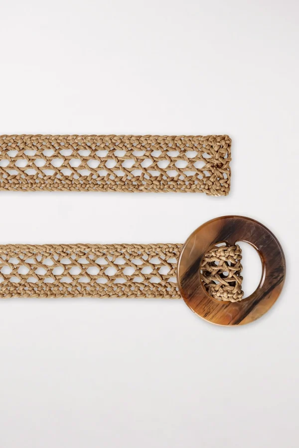 Accessoires-LUISA CERANO Gürtel Mit Lochstruktur