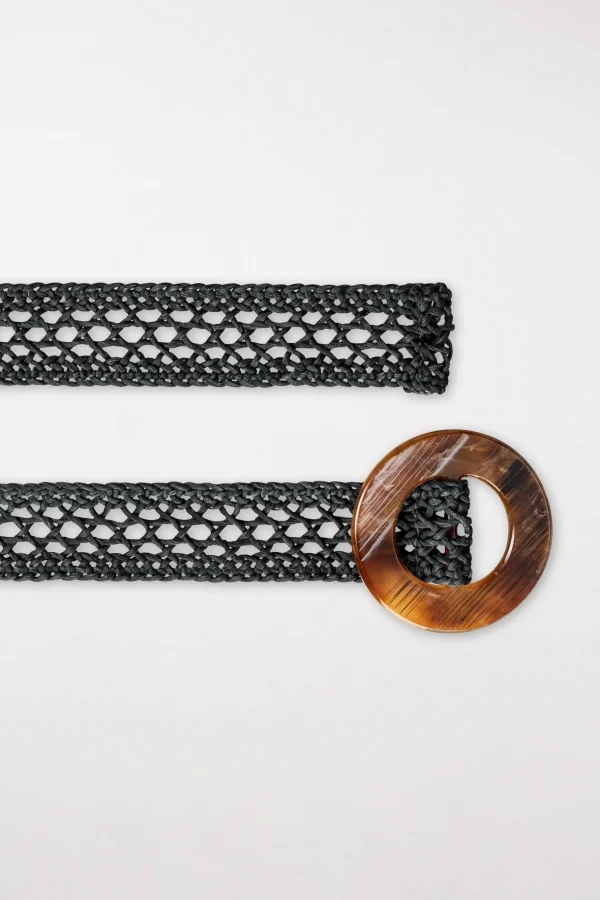 Accessoires-LUISA CERANO Gürtel Mit Lochstruktur