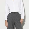 Blusen-LUISA CERANO Hemdbluse Aus Baumwoll-Mix