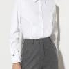 Blusen-LUISA CERANO Hemdbluse Aus Baumwoll-Mix