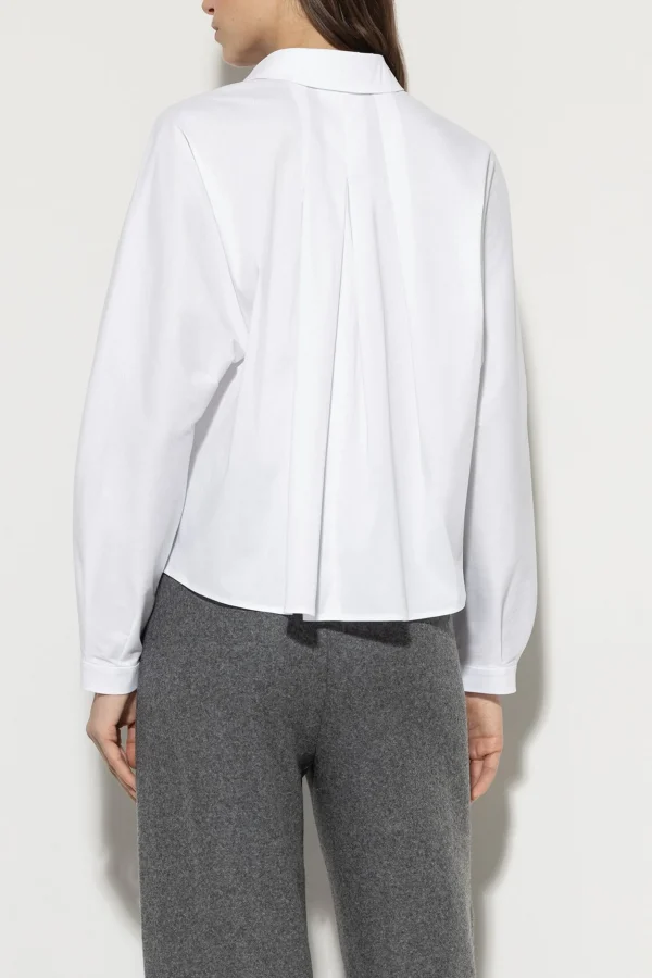 Blusen-LUISA CERANO Hemdbluse Aus Baumwoll-Mix