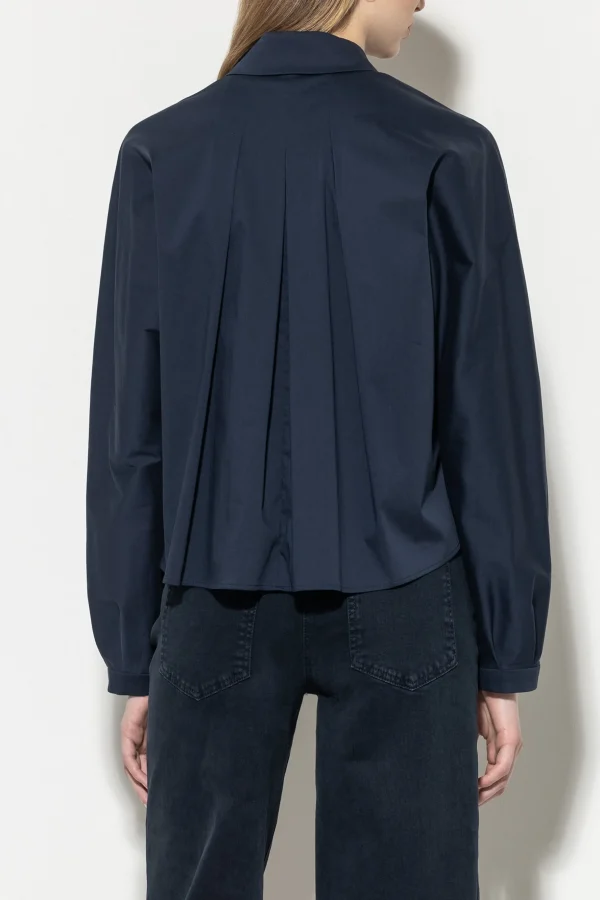Blusen-LUISA CERANO Hemdbluse Aus Baumwoll-Mix