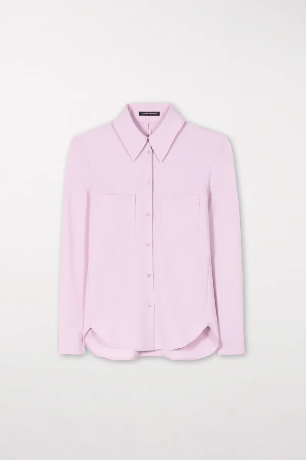 Blusen-LUISA CERANO Hemdbluse Mit Cut-out-Detail
