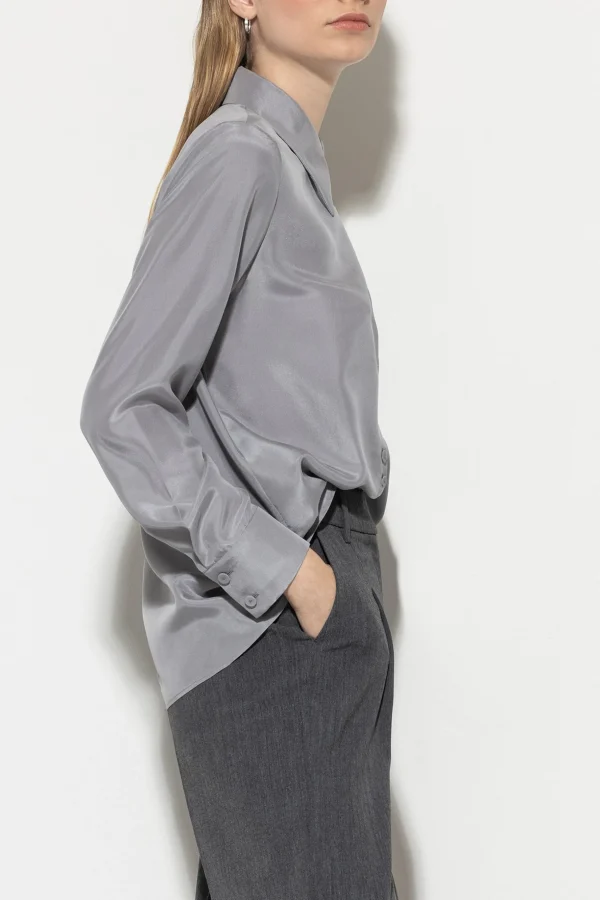 Blusen-LUISA CERANO Hemdbluse Mit Knopfdetails